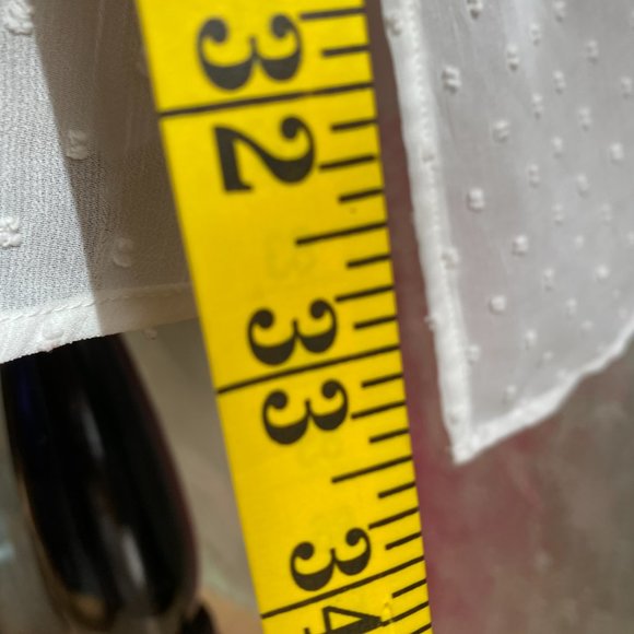 📌Daniel Rainn Chiffon Blouse with Tassel Tie - Picture 8 of 14